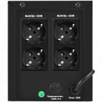 Источник бесперебойного питания ExeGate SpecialPro UNB-1000.LED.AVR.4SH EX299952RUS 1000 ВА, 700 Вт