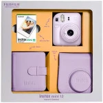 Фотоаппарат FUJIFILM INSTAX MINI 12 BUNDLE (LILAC PURPLE) FOTSI00204