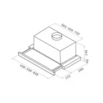 Вытяжка JET AIR Aurora LX/CR/F/50 PRF0115175B