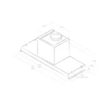 Вытяжка Elica GLASS OUT IX/A/60 GLASS OUT IX/A/60-PRF0109787