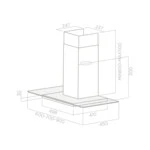 Вытяжка Elica FLAT GLASS IX/A/90 FLAT GLASS IX/A/90-68516390A