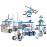 Аксессуар Ausini Игровой конструктор Патруль: Большой мобильный штаб полиции 23001