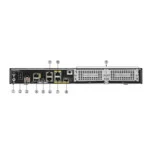 Маршрутизатор Cisco ISR4321/K9 10/100/1000 Base-TX (1000 мбит/с)