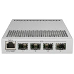 Коммутатор Mikrotik CRS305-1G-4S+IN (1000 Base-TX (1000 мбит/с), 4 SFP порта)