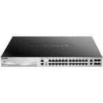 Коммутатор D-link DGS-3130-30PS DGS-3130-30PS/A1A (1000 Base-TX (1000 мбит/с), 4 SFP порта)
