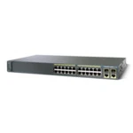 Коммутатор Cisco Catalyst 2960 Plus 24TC-L WS-C2960R+24TC-L 100 Base-TX (100 мбит/с), 2 SFP порта
