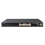 Коммутатор Planet GS-4210-16P2S 1000 Base-TX (1000 мбит/с), 2 SFP порта