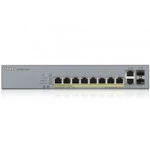 Коммутатор Zyxel GS1350-12HP-EU0101F 1000 Base-TX (1000 мбит/с), 2 SFP порта