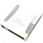 Коммутатор Mikrotik RB260GSP CSS106-1G-4P-1S 1000 Base-TX (1000 мбит/с), 1 SFP порт
