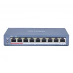 Коммутатор Hikvision DS-3E0109P-E(C) 100 Base-TX (100 мбит/с)