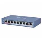 Коммутатор Hikvision DS-3E0109P-E(C) 100 Base-TX (100 мбит/с)