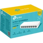 Коммутатор TP-Link LS1008 (100 Base-TX (100 мбит/с))
