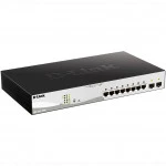 Коммутатор D-link DGS-1210-10MP/FL1A 1000 Base-TX (1000 мбит/с), 2 SFP порта