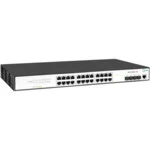 Коммутатор SNR SNR-S2962-24T 100 Base-TX (100 мбит/с), 4 SFP порта