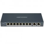 Коммутатор Hikvision DS-3E0310P-E/M 100 Base-TX (100 мбит/с)