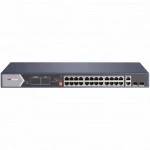 Коммутатор Hikvision DS-3E0528HP-E 1000 Base-TX (1000 мбит/с), 2 SFP порта