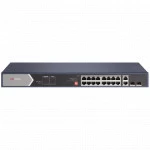 Коммутатор Hikvision DS-3E0520HP-E 1000 Base-TX (1000 мбит/с), 2 SFP порта