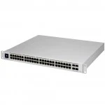 Коммутатор Ubiquiti UniFi Switch PRO 48 PoE USW-Pro-48-POE-EU (1000 Base-TX (1000 мбит/с), 4 SFP порта)