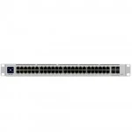 Коммутатор Ubiquiti UniFi Switch PRO 48 PoE USW-Pro-48-POE-EU (1000 Base-TX (1000 мбит/с), 4 SFP порта)