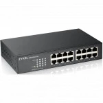 Коммутатор Zyxel GS1100-16 GS1100-16-EU0103F 1000 Base-TX (1000 мбит/с)