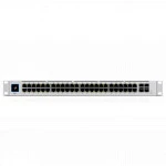 Коммутатор Ubiquiti UniFi Switch Pro USW-PRO-48-POE 1000 Base-TX (1000 мбит/с), 4 SFP порта