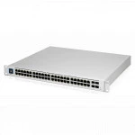 Коммутатор Ubiquiti UniFi Switch Pro USW-PRO-48-POE 1000 Base-TX (1000 мбит/с), 4 SFP порта