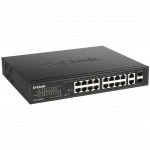 Коммутатор D-link DES-1018MPV2/A1A 100 Base-TX (100 мбит/с), 2 SFP порта