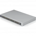 Коммутатор Ubiquiti USW-48-POE-EU (1000 Base-TX (1000 мбит/с), 4 SFP порта)