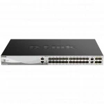 Коммутатор D-link DGS-3130-30S/B1A 10 GBase-T (10000 мбит/с), 24 SFP порта