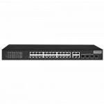 Коммутатор OSNOVO SW-62444 SW-62444(400W) 100 Base-T (100 мбит/с), 4 SFP порта