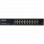 Коммутатор OSNOVO PoE коммутатор FE SW-61621(300W) 100 Base-TX (100 мбит/с), 1 SFP порт