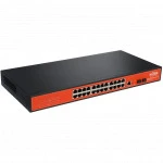 Коммутатор Wi-Tek WI-PMS326GFR (1000 Base-TX (1000 мбит/с), 2 SFP порта)