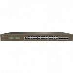Коммутатор TENDA TEG5328F 1000 Base-TX (1000 мбит/с), 4 SFP порта