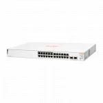 Коммутатор HPE Instant On 1830 24G JL813A (1000 Base-TX (1000 мбит/с), 2 SFP порта)