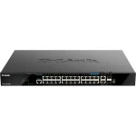 Коммутатор D-link DGS-1520-28MP/A1A 1000 Base-T (1000 мбит/с), 8 SFP портов