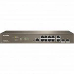 Коммутатор TENDA TEG5312F 1000 Base-TX (1000 мбит/с), 2 SFP порта
