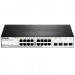 Коммутатор D-link DGS-1210-20/F2A 1000 Base-TX (1000 мбит/с), 4 SFP порта