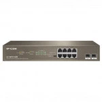 Коммутатор TENDA G1110P-8-150W 1000 Base-TX (1000 мбит/с), 2 SFP порта