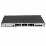 Коммутатор D-link DGS-1210-28P/ME/B2A 1000 Base-TX (1000 мбит/с), 4 SFP порта