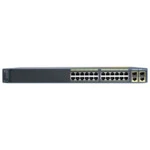 Коммутатор Cisco Catalyst 2960 Plus WS-C2960+24TC-L 100 Base-TX (100 мбит/с), 2 SFP порта