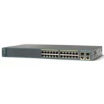 Коммутатор Cisco Catalyst 2960 Plus WS-C2960+24TC-L 100 Base-TX (100 мбит/с), 2 SFP порта
