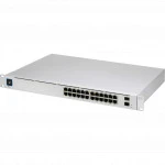 Коммутатор Ubiquiti UniFi 24Port Gigabit Switch with SFP USW-24 (1000 Base-TX (1000 мбит/с), 2 SFP порта)