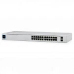 Коммутатор Ubiquiti PoE-коммутатор в стойку USW-24-POE 1000 Base-TX (1000 мбит/с), 2 SFP порта