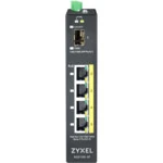 Коммутатор Zyxel RGS100-5P-ZZ0101F 1000 Base-TX (1000 мбит/с), 1 SFP порт