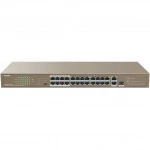 Коммутатор TENDA TEF1126P-24-250W 100 Base-TX (100 мбит/с)