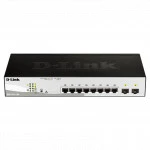 Коммутатор D-link DGS-1210-10P/F3A 1000 Base-TX (1000 мбит/с), 2 SFP порта