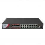 Коммутатор HiLook NS-0326P-230(B) 100 Base-TX (100 мбит/с), 1 SFP порт