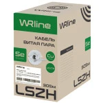 Аксессуар для сетевого оборудования Hyperline WR-UTP-4P-C5E-L-LSZH-G Кабель