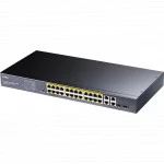 Коммутатор CUDY GS1028PS2 1000 Base-TX (1000 мбит/с), 2 SFP порта