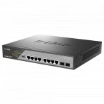 Коммутатор D-link DSS-200G-10MPP DSS-200G-10MPP/A1A 1000 Base-T (1000 мбит/с), 2 SFP порта